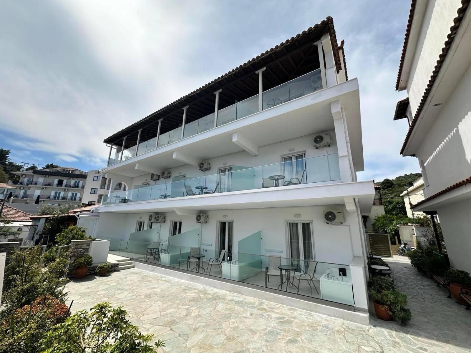 Roula'S House On The Beach İskados Dış mekan fotoğraf
